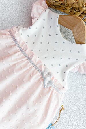 Kalpli Yazlık Kısa Kollu Bebek Elbise