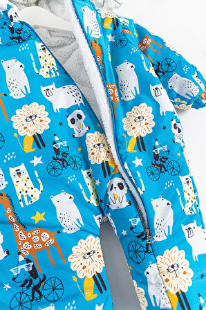 Figürlü İçi Peluş Erkek Bebek Astronot Tulum