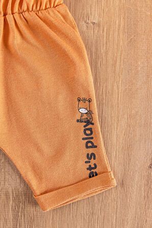 Sevimli Dostlar 2'li Yazlık Erkek Bebek Takım