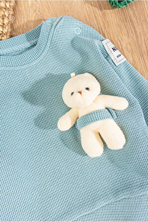 Oyuncak Ayıcıklı 2'li Erkek Bebek Takım