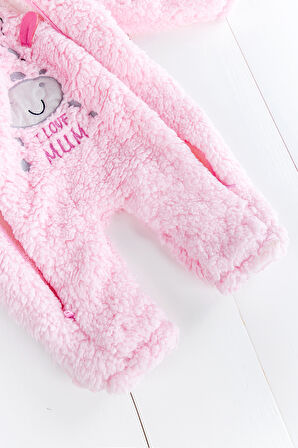 Sevimli Ayıcık Welsoft Peluş Astronot Kız Bebek Tulum