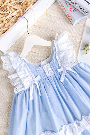 Emma Fistolu Şık Öel gün Kız Bebek  Elbise