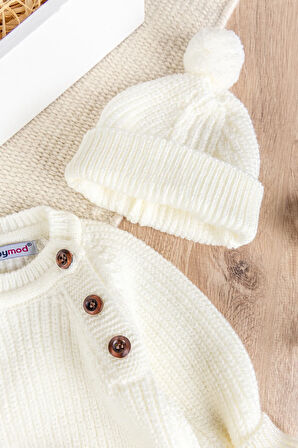 Bereli Triko Kışlık Erkek Bebek Takım