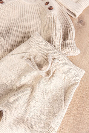 Bereli Triko Kışlık Erkek Bebek Takım