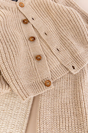 Triko Kışlık Selanik Örgü Kız/Erkek Bebek Tulum