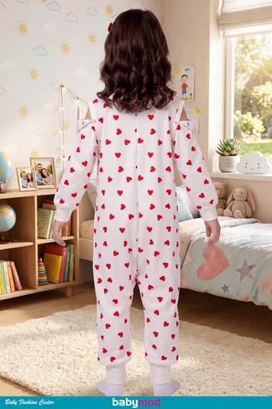 Bebek Çocuk Uyku Tulumu %100 Doğal Pamuk Özel Kumaş  1.0 Tog Unisex
