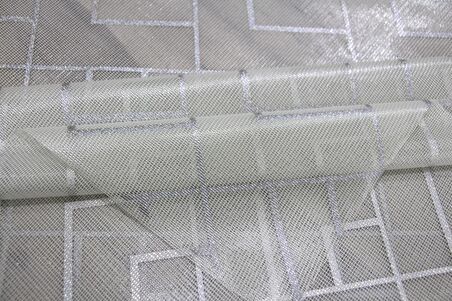 Kaydırmaz Pvc Silinebilir Muşamba Masa Örtüsü 02-GRİÇİZGİ