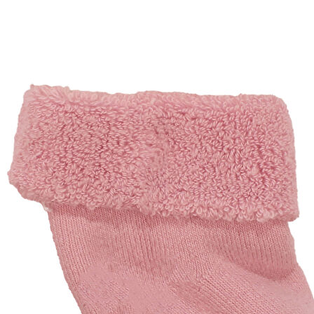 Unisex Pembe Kıvrık Sweet Kaydırmaz Taban Havlu Çorap