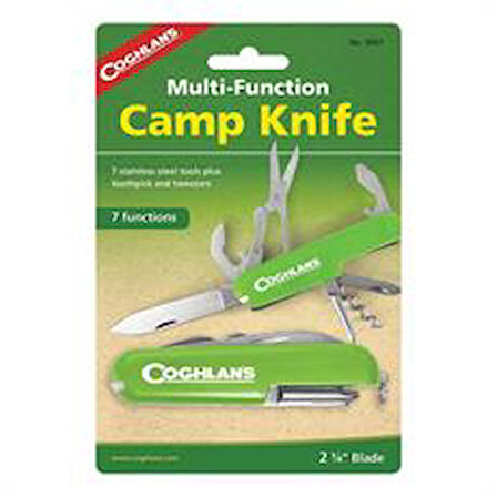 Coghlans Camp Knife Kamp Bıçağı 7 Fonksiyon Code 9507