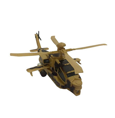 30 cm Sesli Işıklı Hareketli Pilli Helikopter 0037