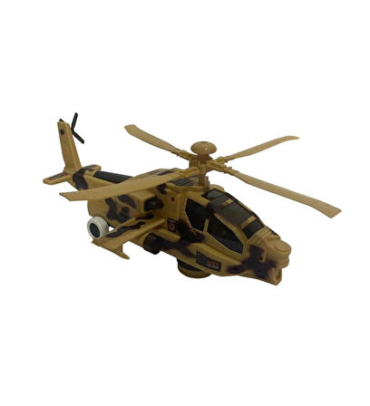 30 cm Sesli Işıklı Hareketli Pilli Helikopter 0037