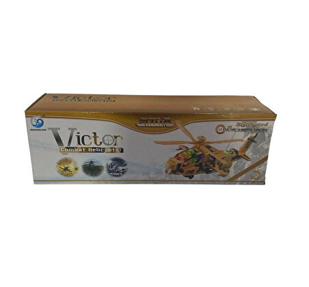 30 cm Sesli Işıklı Hareketli Pilli Helikopter 0037