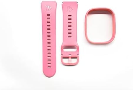 5 Plus Akıllı Saat Yedek Kayışı – Kasa Kordon Set – Pembe
