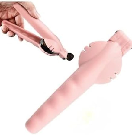1 Adet Yeni Tasarım Ergonomik Paslanmaz Çelik Hazneli Kestane Kesici,Pembe