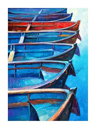 Çerçeveli Doku Efektli Tablo Seti 85x85 cm