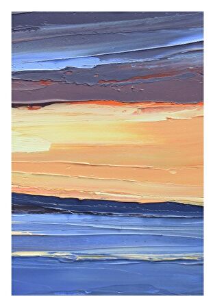 Çerçeveli Doku Efektli Tablo Seti 105x70 cm