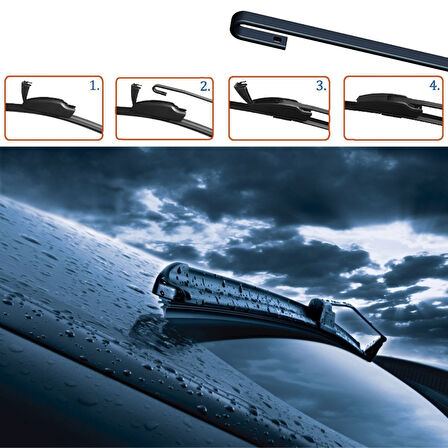 Suzuki Alto Muz Silecek Takımı (2009-2012) 55x34-Ü