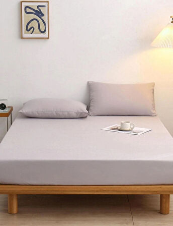 TOTEM Ranforce Pamuklu Yastık Kılıflı Lastikli Çarşaf Takımı 180 x 200 Battal Boy