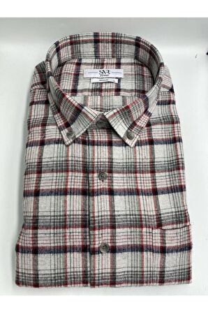 Süvari Premium Svr Regular Cepli Kişlik Flanel Gömlek