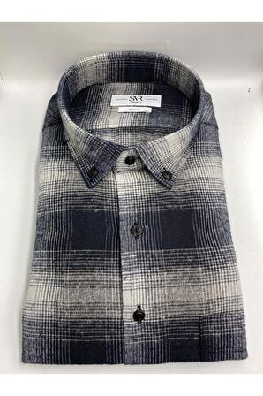 Süvari Premium Svr Regular Cepli Kişlik Flanel Gömlek