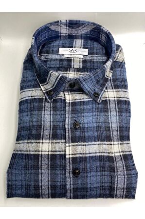 Süvari Premium Svr Regular Cepli Kişlik Flanel Gömlek