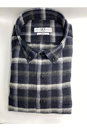 Süvari Premium Svr Regular Cepli Kişlik Flanel Gömlek