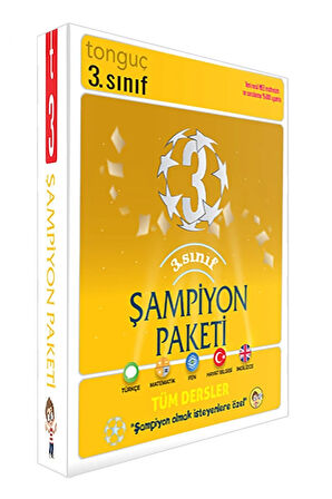 3. Sınıf Şampiyon Paketi (4 Kitaplı Baskı)