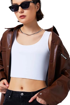 Göğüs Gizleyici Korse Unisex Jinekomasti ve Tomboy İçin Sıkılaştırıcı Toparlayıcı Düz Silüet