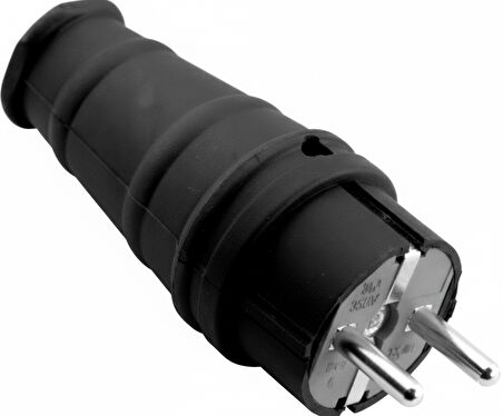 HV4117 – 1×16A Monofaze Topraklı Erkek Fiş (Earthed Male Plug)