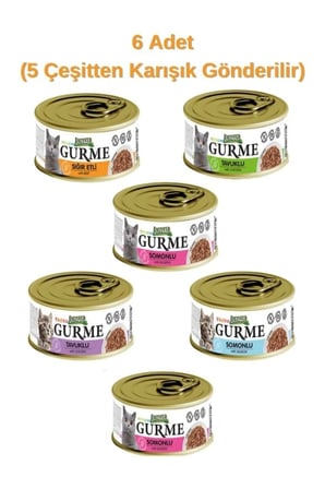 Pawleno Kedi Gurme 6’lı Tadım Seti