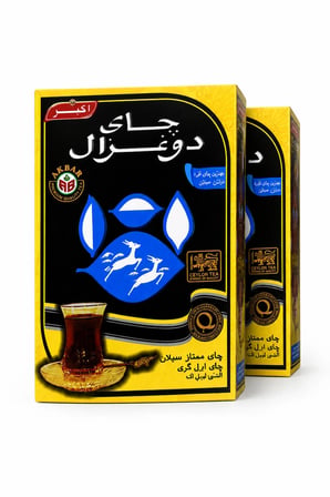 Do Ghazal Siyah İran Çayı Bergamot Aromalı Çay 500 g