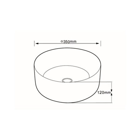 LENA TEZGAHÜSTÜ LAVABO E-7026