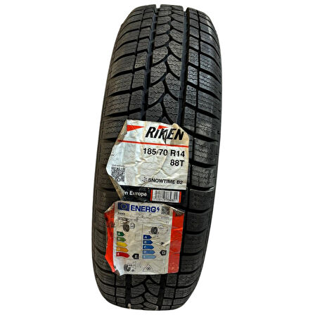 185/70R14  RİKEN SNOWTİME B2 88T 2 li Takım