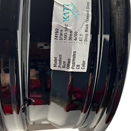 SONİC 7419 5.5*14 4*100 ET30 67.1 BD 4 lü Takım