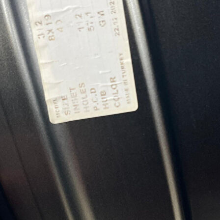 RCR-312 8*19 5*112 ET40 57,1 BM JANT 2 li Takım