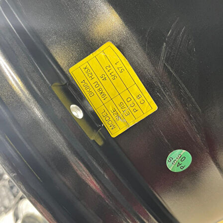 BK-864 8*19 5*112 ET45 57,1 HYP SILVER JANT 2 li Takım