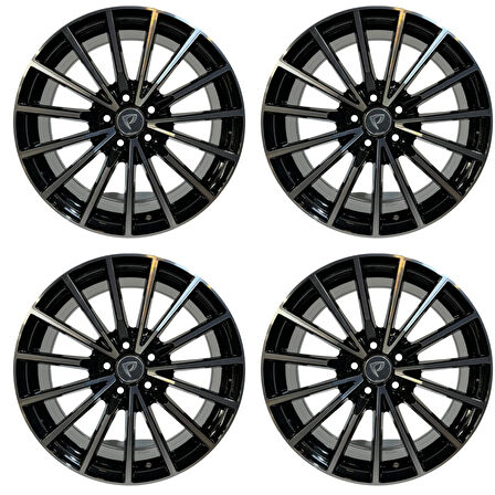BK-5246 8*18 5*112 ET42 66.45 BLACK MACK JANT 4 lü Takım
