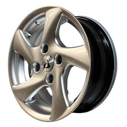 4 lü Takım BK-604 5.5*14 4*108 ET12 65.1 HYPER SILVER JANT