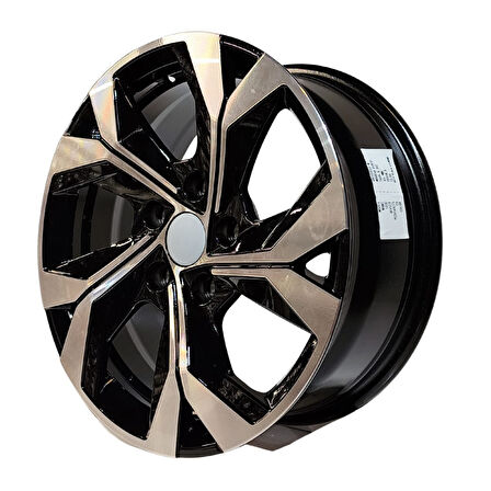 MARCOPOLO 6.5*16 5*114.3 ET35 72.56 BLACK MACK JANT 4 lü Takım