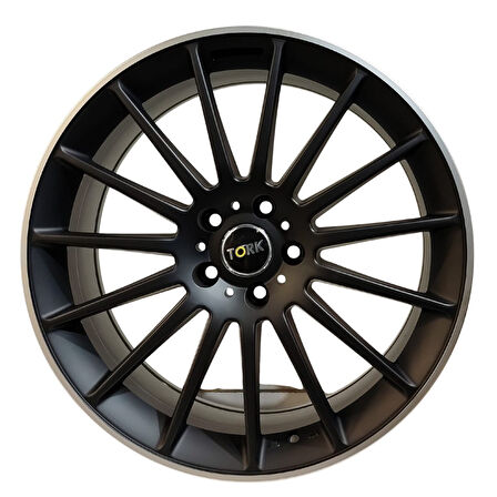 TORK-4818 8*19 5*112 ET43 66.6 MAT.BLACK JANT 4 lü Takım