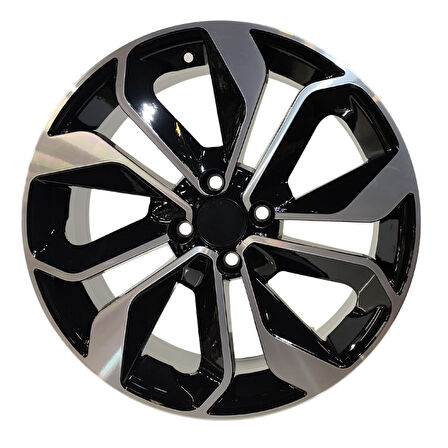 4 lü Takım SONİC 7702 7.5*17 4*100 ET35 73.1 BLACK JANT