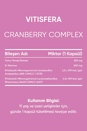 İkili Avantajlı Paket 6 (Cranberry Complex + Collagen Complex)