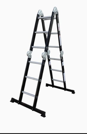 ASVERA Çok Amaçlı Standart Merdiven 370 cm 4x3 Akrobat İskele