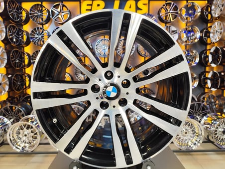 4 Adet BMW ORIJINAL 10-11*20 5*120 ET37 72.6 BLACK MACK JANT REVİZE EDİLMİŞ (Takım)