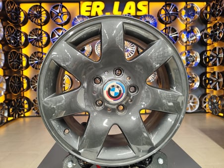 4 Adet BMW ORIJINAL 7*16 5*120 ET47 72.6 FÜME JANT REVİZE EDİLMİŞ (Takım)