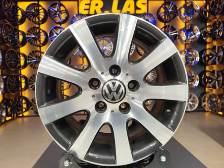 4 Adet VOLKSWAGEN ORIJINAL 6.5*15 5*112 ET50 57.1 GUN MACK JANT REVİZE EDİLMİŞ (Takım)