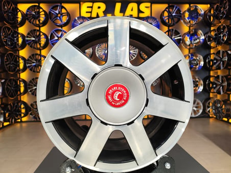 4 Adet VOLKSWAGEN ORIJINAL 7*15 5*112 ET45 57.1 BLACK MACK JANT REVİZE EDİLMİŞ (Takım)