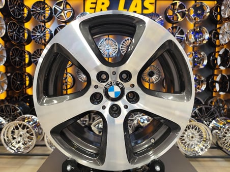 4 Adet BMW ORIJINAL 7.5*17 5*120 ET20 72.6 GUN MACK JANT REVİZE EDİLMİŞ (Takım)