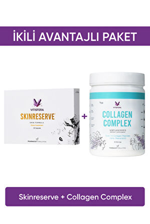 İkili Avantajlı Paket 5 ( SkinReserve + Collagen Complex)