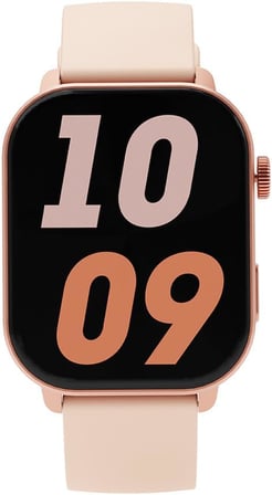 Hiwatch Talk 2 Amoled Ekran FitPro Uygulama Destekli Silikon Kayisli Akilli Saat Pembe (Bordo Kayis Hediyeli)